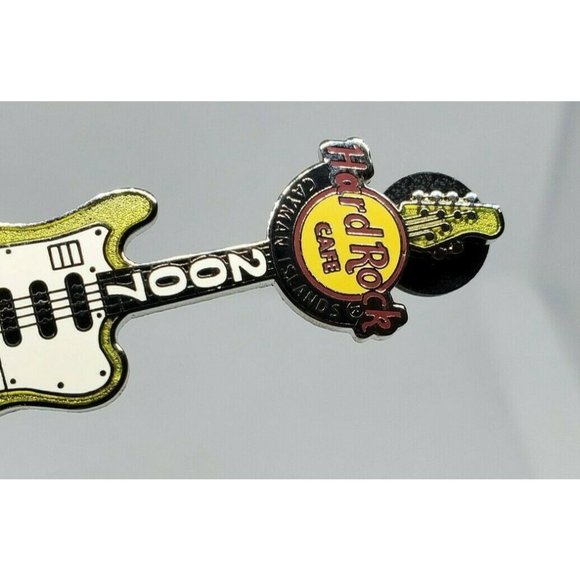 2007 Hard Rock Café Cayman Island Collectors Guitar Pin Limited Edition 500 - Picture 4 of 12